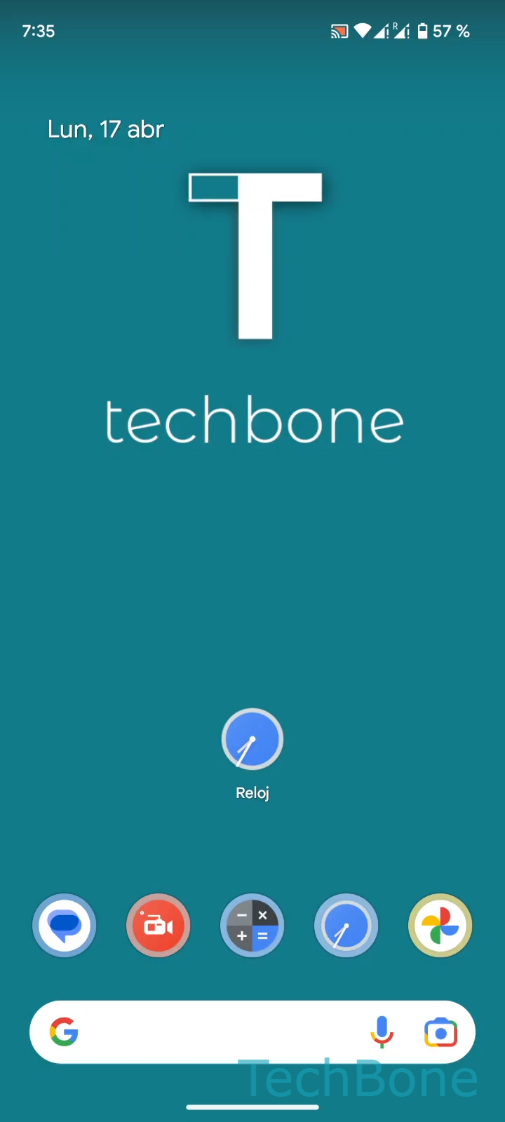 Usar el Cronómetro – Android 13: paso 1 – Abre Reloj