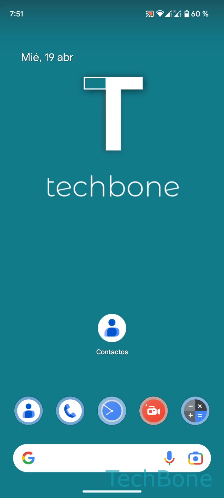 Crear grupos de contactos – Android 13: paso 1 – AbreContactos