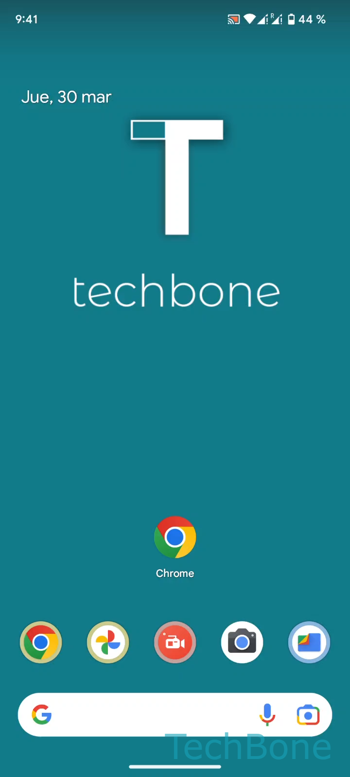 Imprimir una Página Web desde Chrome – Android 13: paso 1 – Abre Chrome