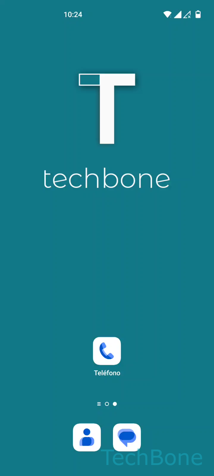 Activar la llamada en espera – Oxygenos 12: paso 1 – Abre Teléfono