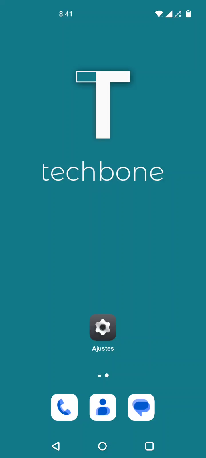 Fijar una Aplicación en Pantalla – Oxygenos 12: paso 1 – Presiona Recientes
