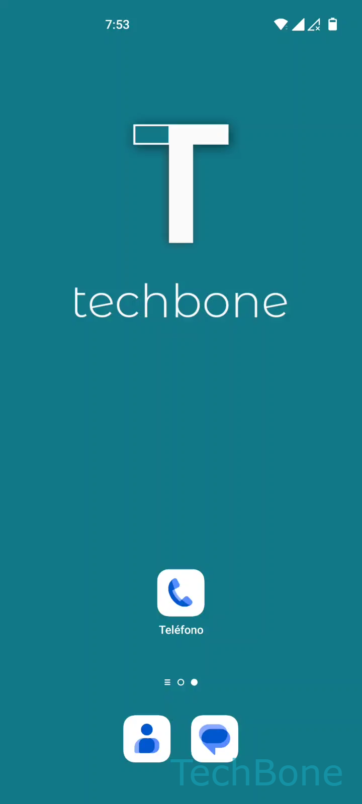 Bloquear un número en el historial de llamadas – Oxygenos 12: paso 1 – Abre Teléfono