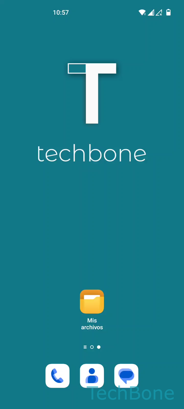 Imprimir PDF desde el teléfono – Oxygenos 12: paso 1 – Abre Mis archivos