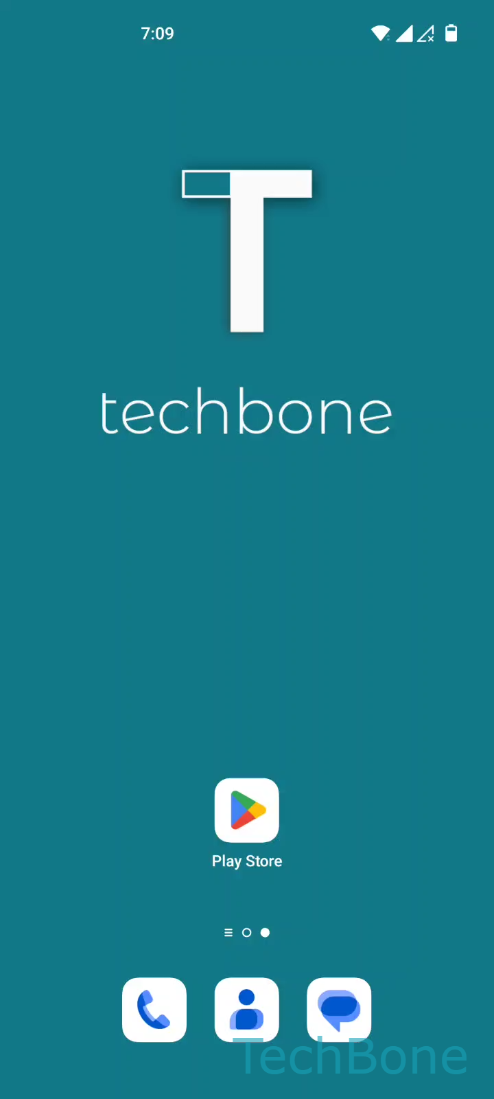 Preferencia de descarga de apps en Play Store – Oxygenos 12: paso 1 – Abre Play Store