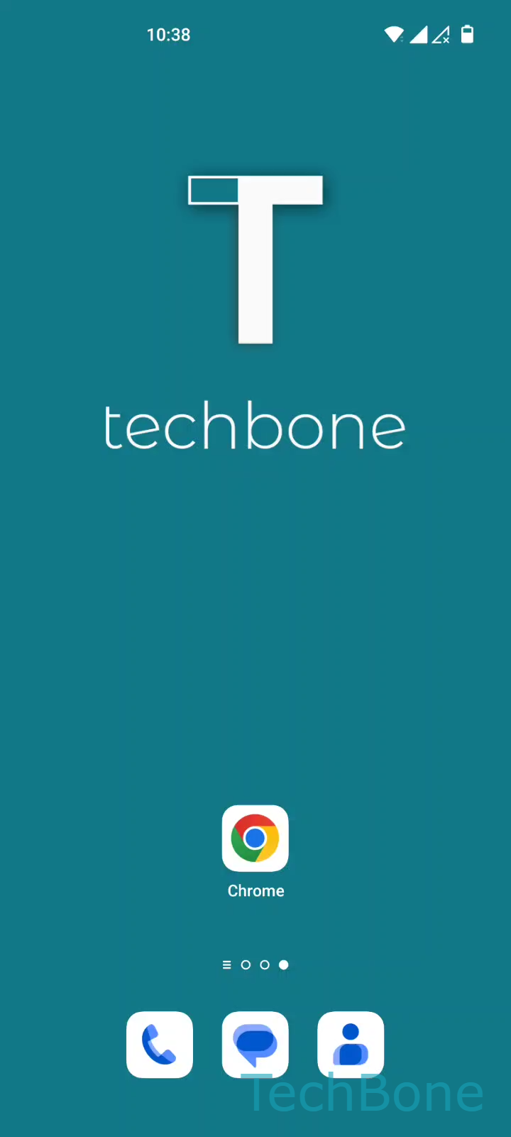 Cambiar entre pestañas abiertas en Chrome – Oxygenos 12: paso 1 – Abre Chrome