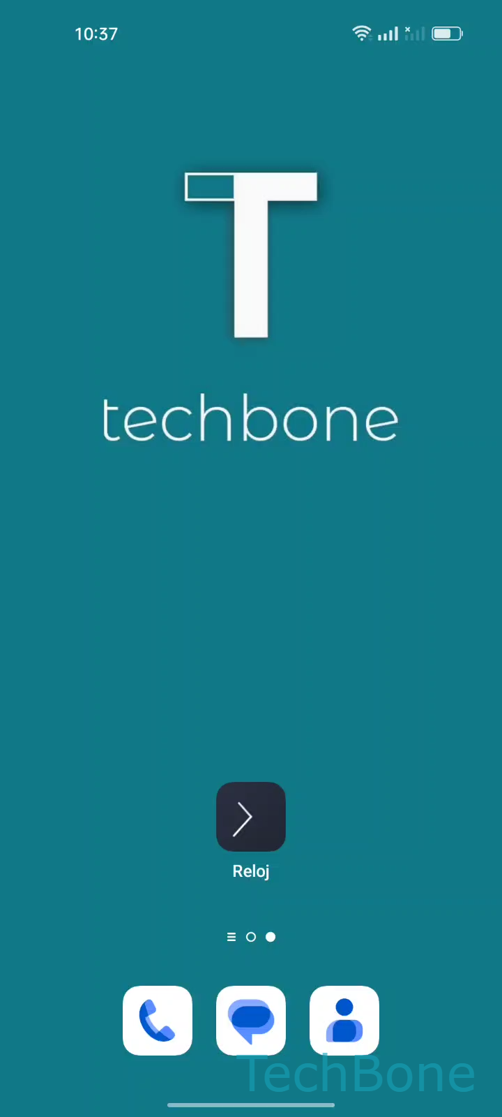 Notificación de próxima alarma – Coloros 12: paso 1 – Abre Reloj