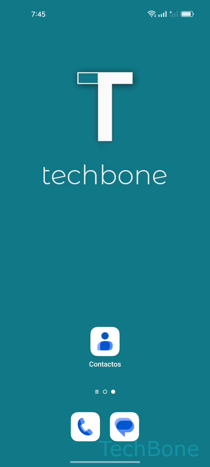 Compartir contactos con otra app – Coloros 12: paso 1 – Abre Contactos