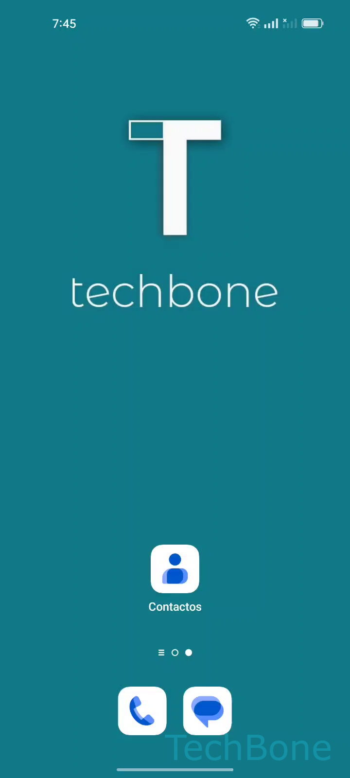 Tono de llamada personalizado para un contacto – Coloros 12: paso 1 – Abre Contactos