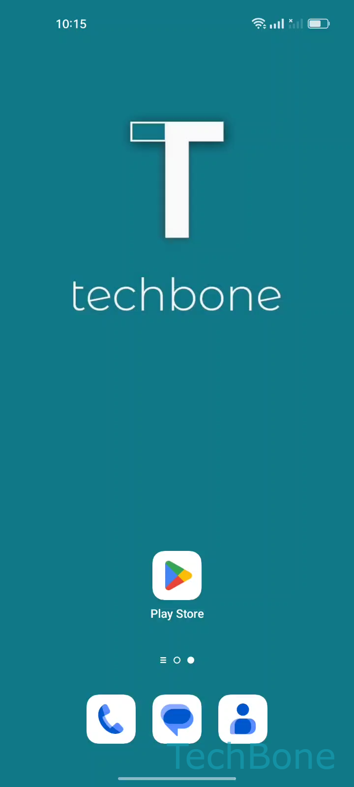 Instalar aplicaciones – Coloros 12: paso 1 – Abre Play Store