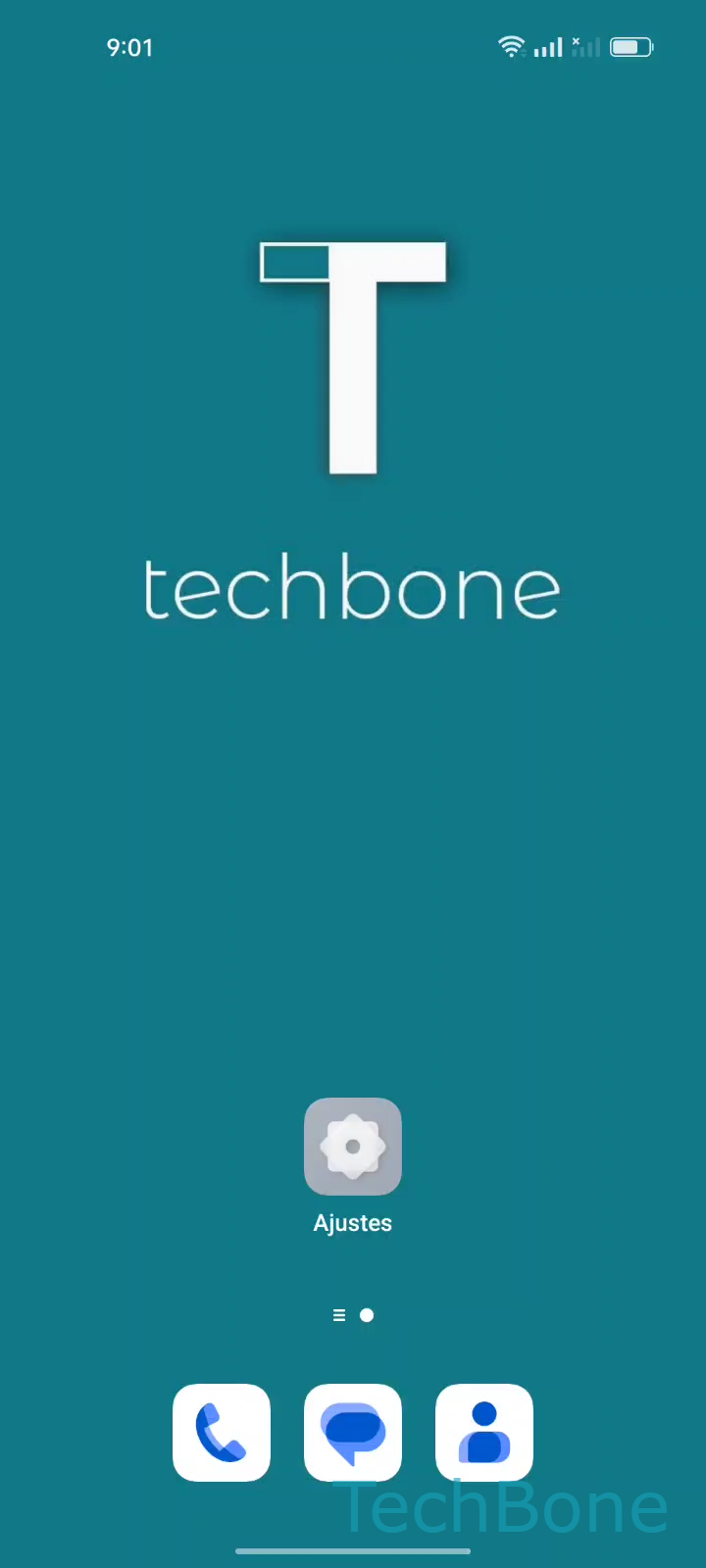 Smart Lock: dispositivos de confianza – Coloros 12: paso 1 – Abre los Ajustes