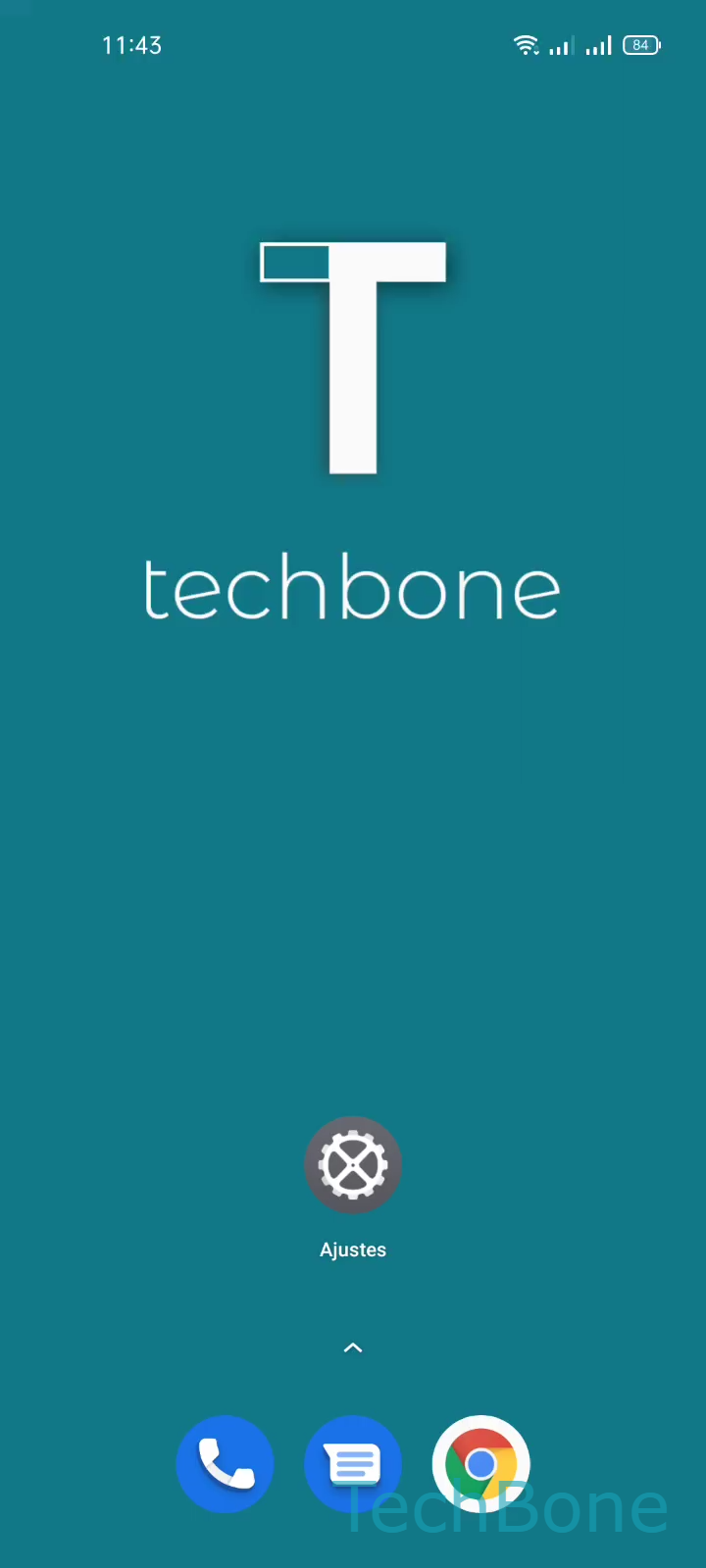 Función de los Botones de Volumen – Realme UI 2: paso 1 – Abre los Ajustes