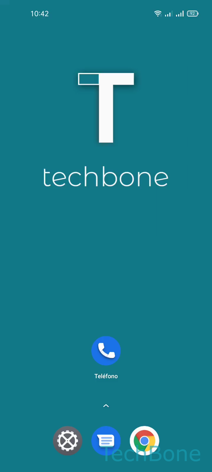 Activar la Marcación Fija (FDN) – Realme UI 2: paso 1 – Abre Teléfono