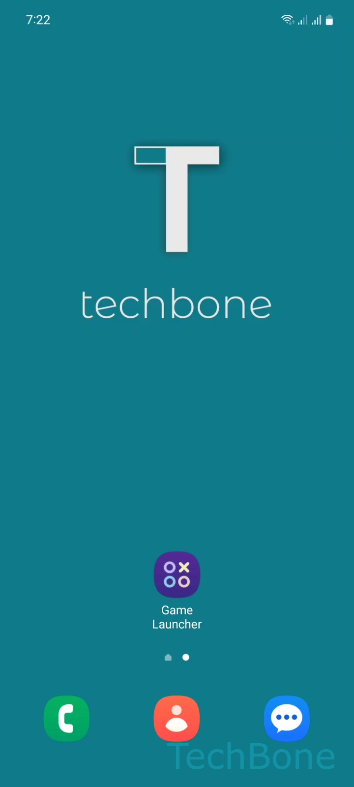 Activar Modo Prioridad en Game Launcher – One UI 5: paso 1 – Abre Game Launcher