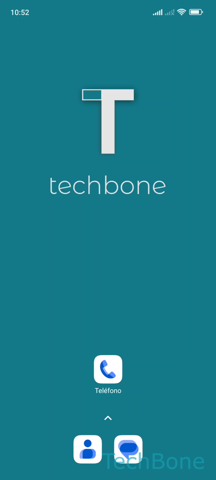 Formato del nombre en el historial de llamadas – MIUI: paso 1 – Abre Teléfono