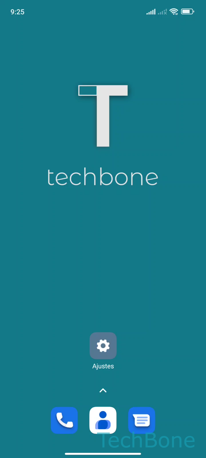 Desactivación automática de los botones de navegación – MIUI: paso 1 – Abre los Ajustes